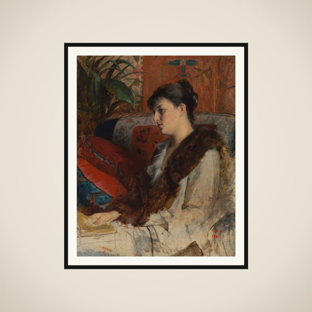 Portrait of Alexandrine Patchenko, the Painter’s Sister-in-Law framed
