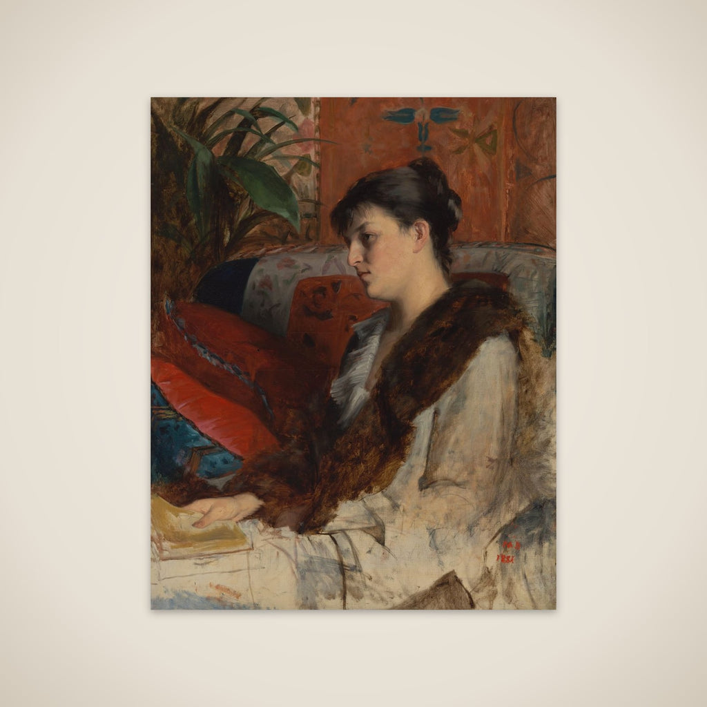 Portrait of Alexandrine Patchenko, the Painter’s Sister-in-Law unframed print