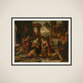 Lazarus and the Rich Man framed