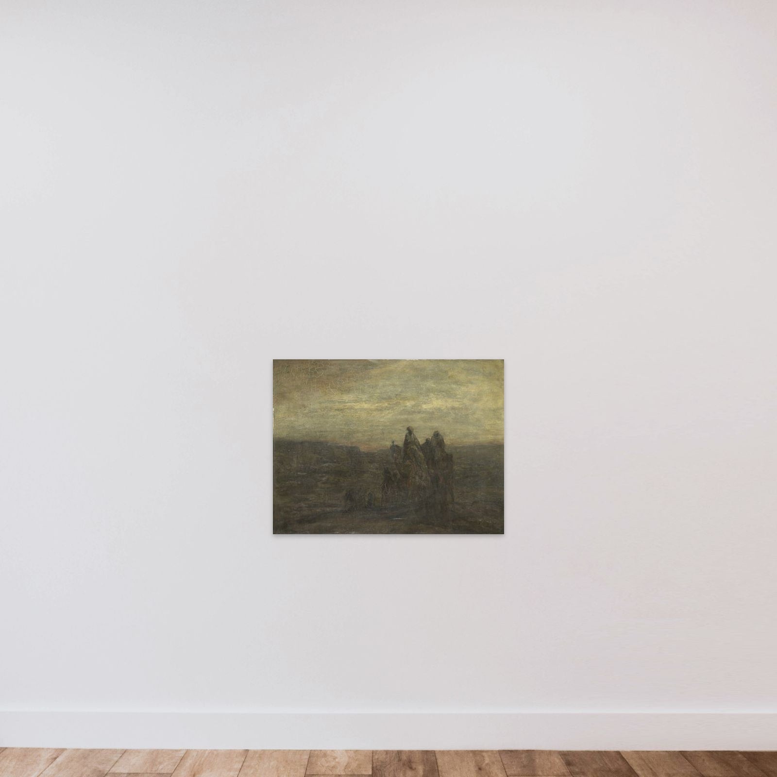 Caravan unframed — shown to scale