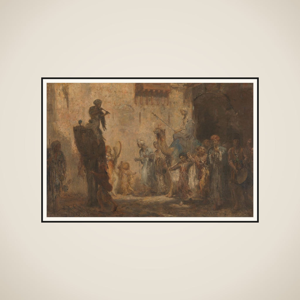 Oriental Wedding framed