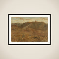 Mountainous Landscape in Egypt framed