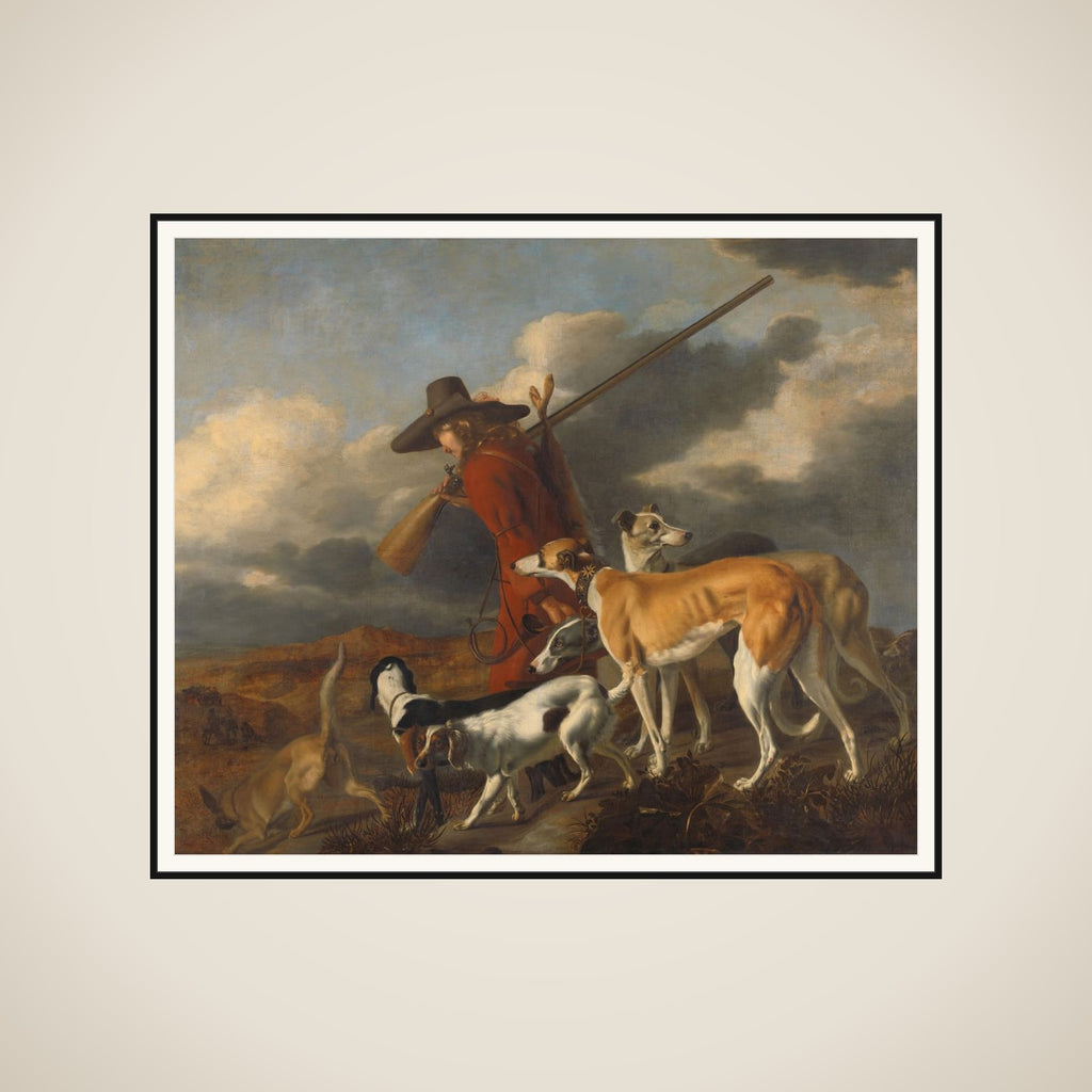 The Hunter framed