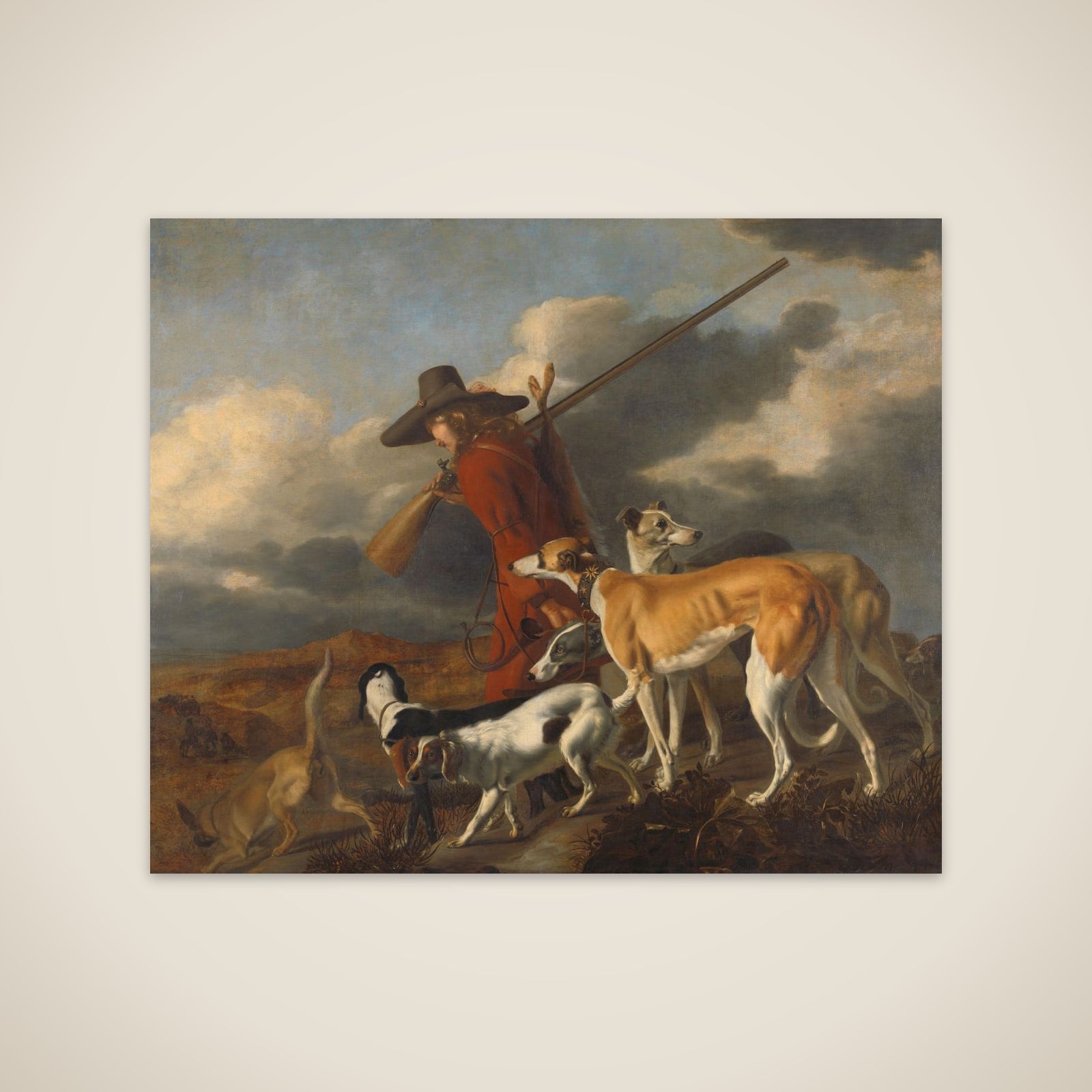 The Hunter unframed print