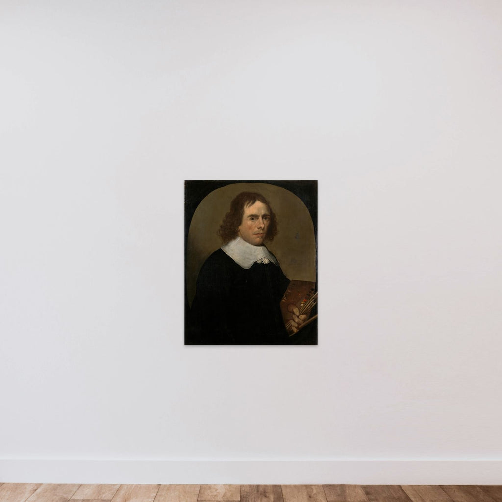 Self-Portrait unframed — shown to scale