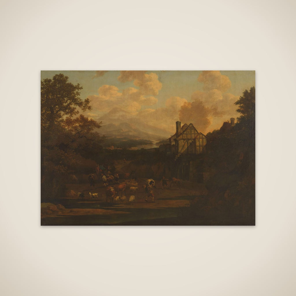 Plundering unframed print
