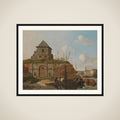 City Wall with Gunpowder Magazine framed