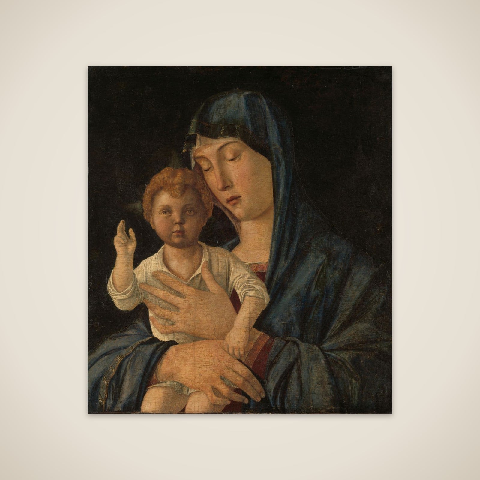 Madonna and Child unframed print