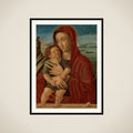 Madonna and Child framed