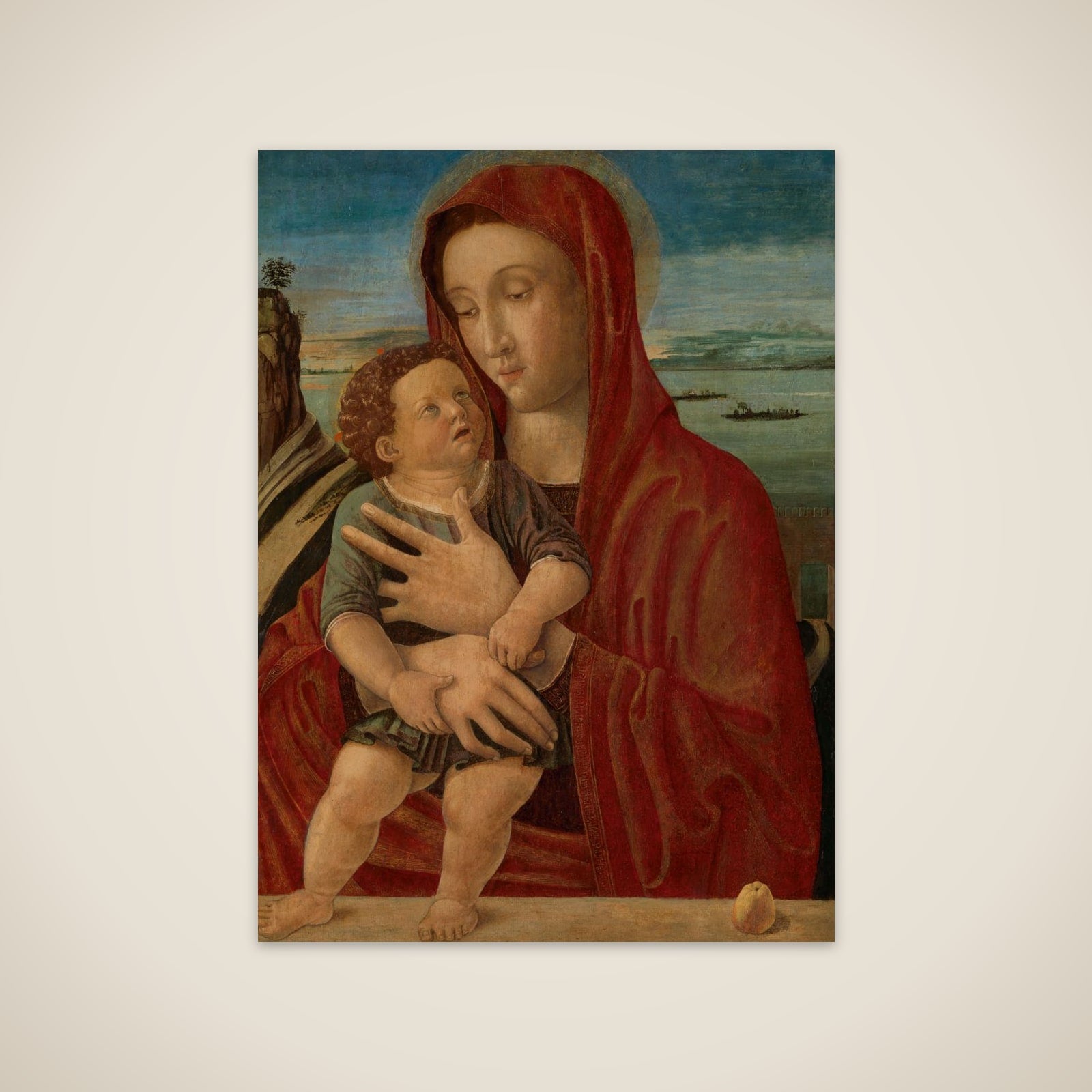 Madonna and Child unframed print