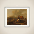 Italian Landscape framed