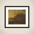 Italian Landscape framed