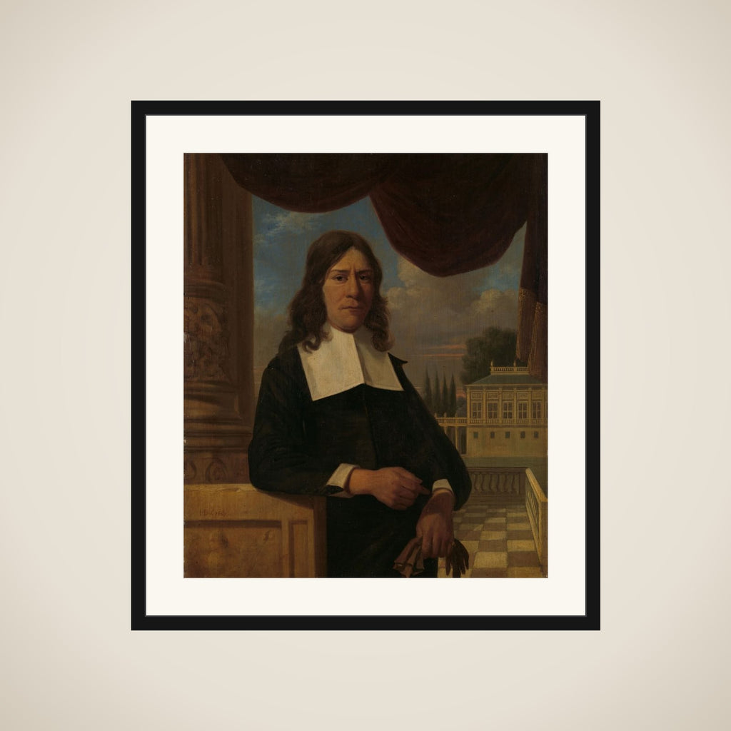Nicolaes Eichelberg (d. 1699). Haarlem Merchant, Husband of Helena van der Schalcke framed
