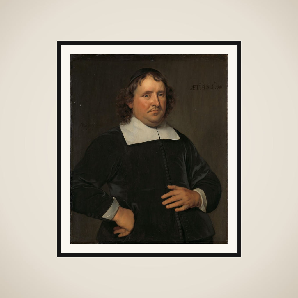 Thomas Pots (1618-1689). Minister at Vlissingen framed
