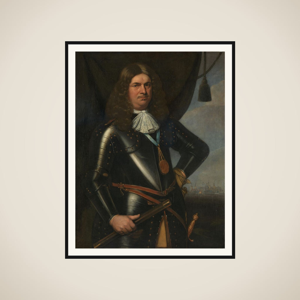 Adriaen Banckert (c 1620-1684), Vice Admiral of Zeeland framed