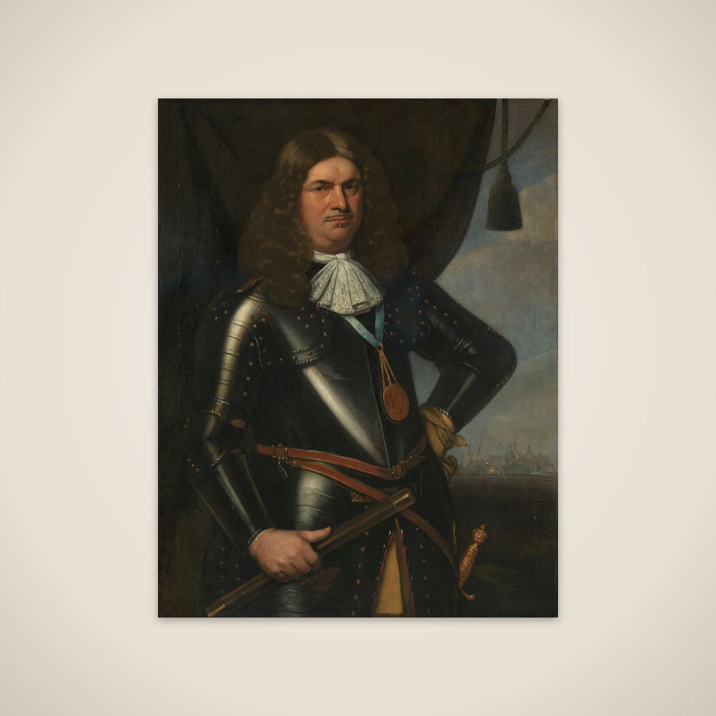 Adriaen Banckert (c 1620-1684), Vice Admiral of Zeeland unframed print