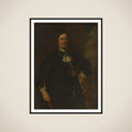Portrait of Adriaen Banckert (c. 1620-1684), Vice Admiral of Zeeland framed