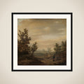 Road in the Dunes framed