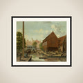 The Shipyard 'D'Hollandsche Tuin' on Bickers Eiland, Amsterdam framed