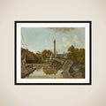The Shipyard 'St Jago'on Bickers Eiland, Amsterdam framed