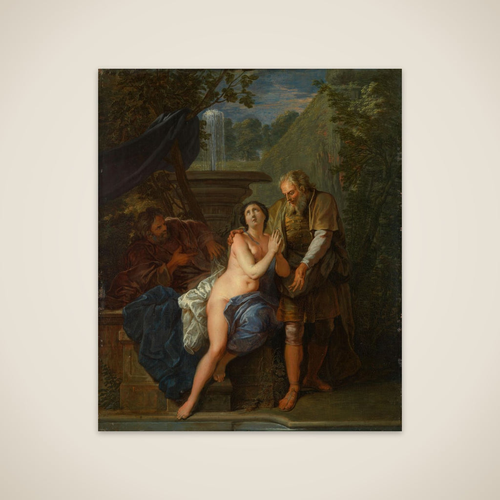 Susanna and the Elders unframed print