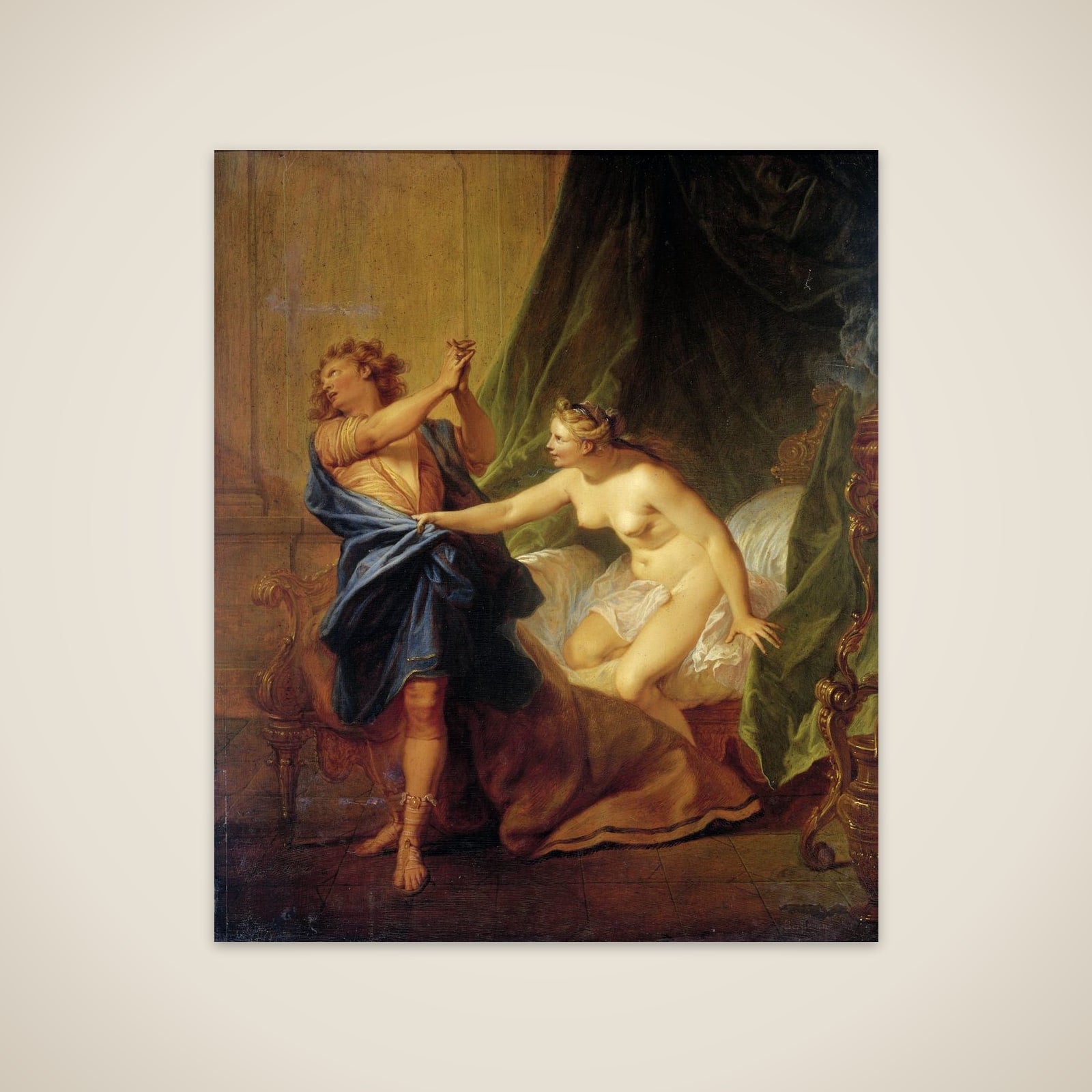Joseph and Potiphar's Wife unframed print