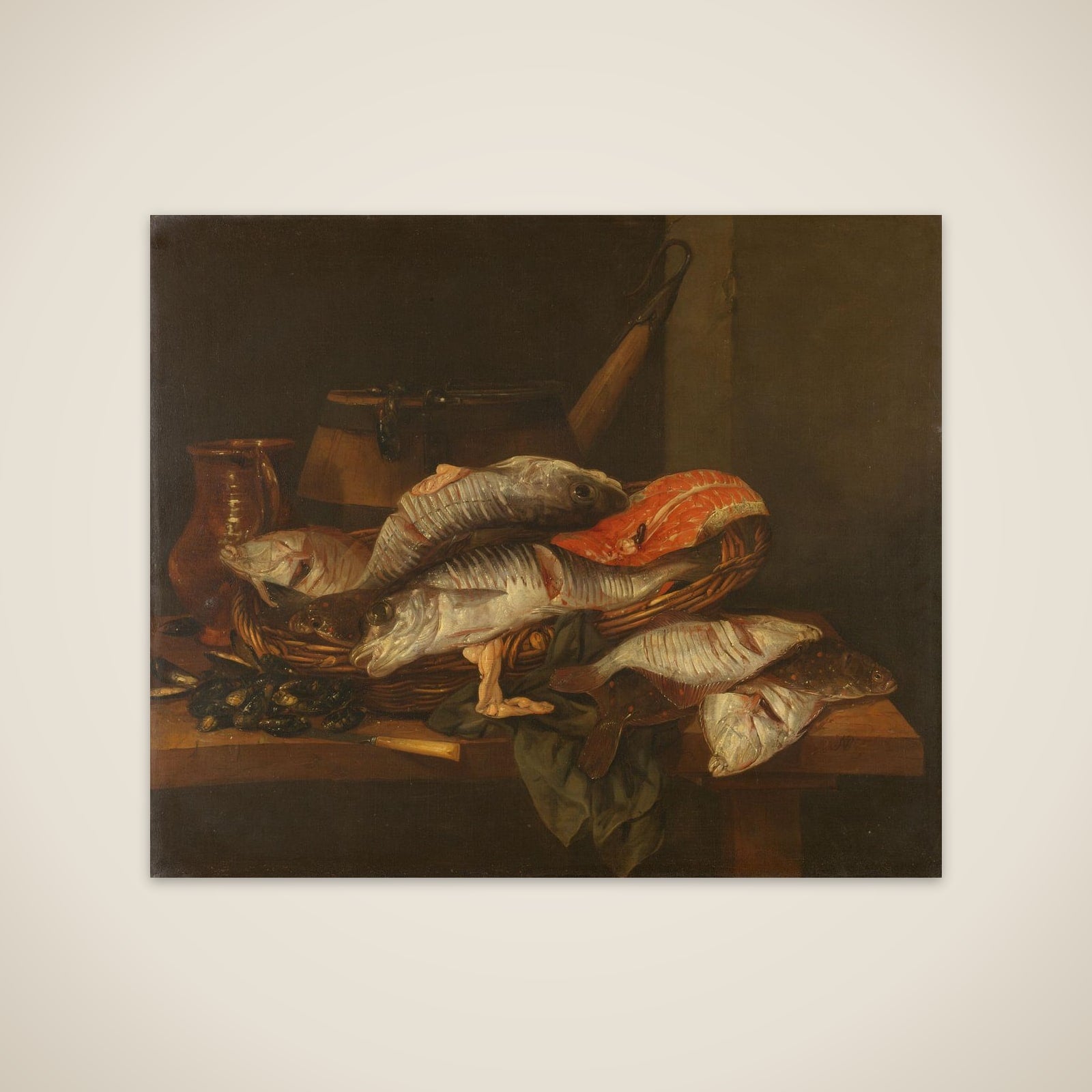Still Life with Fish unframed print