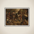 The Meeting of David and Abigail framed