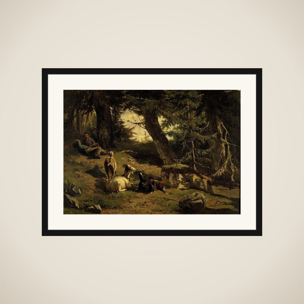 Swiss Landscape framed