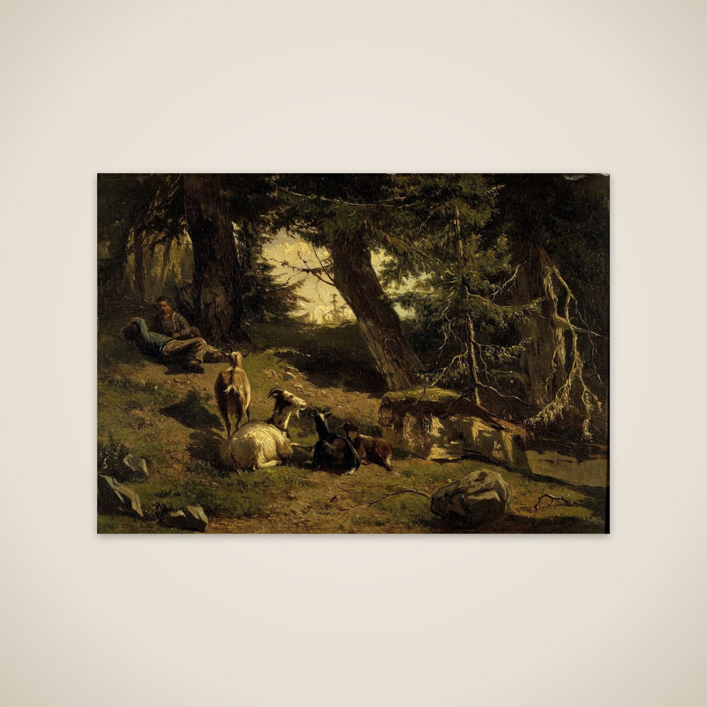 Swiss Landscape unframed print