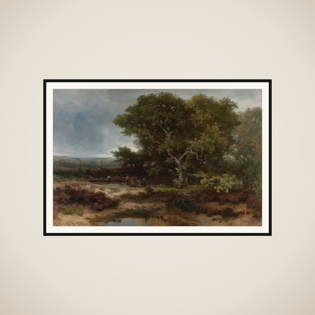 The Heath near Wolfheze framed