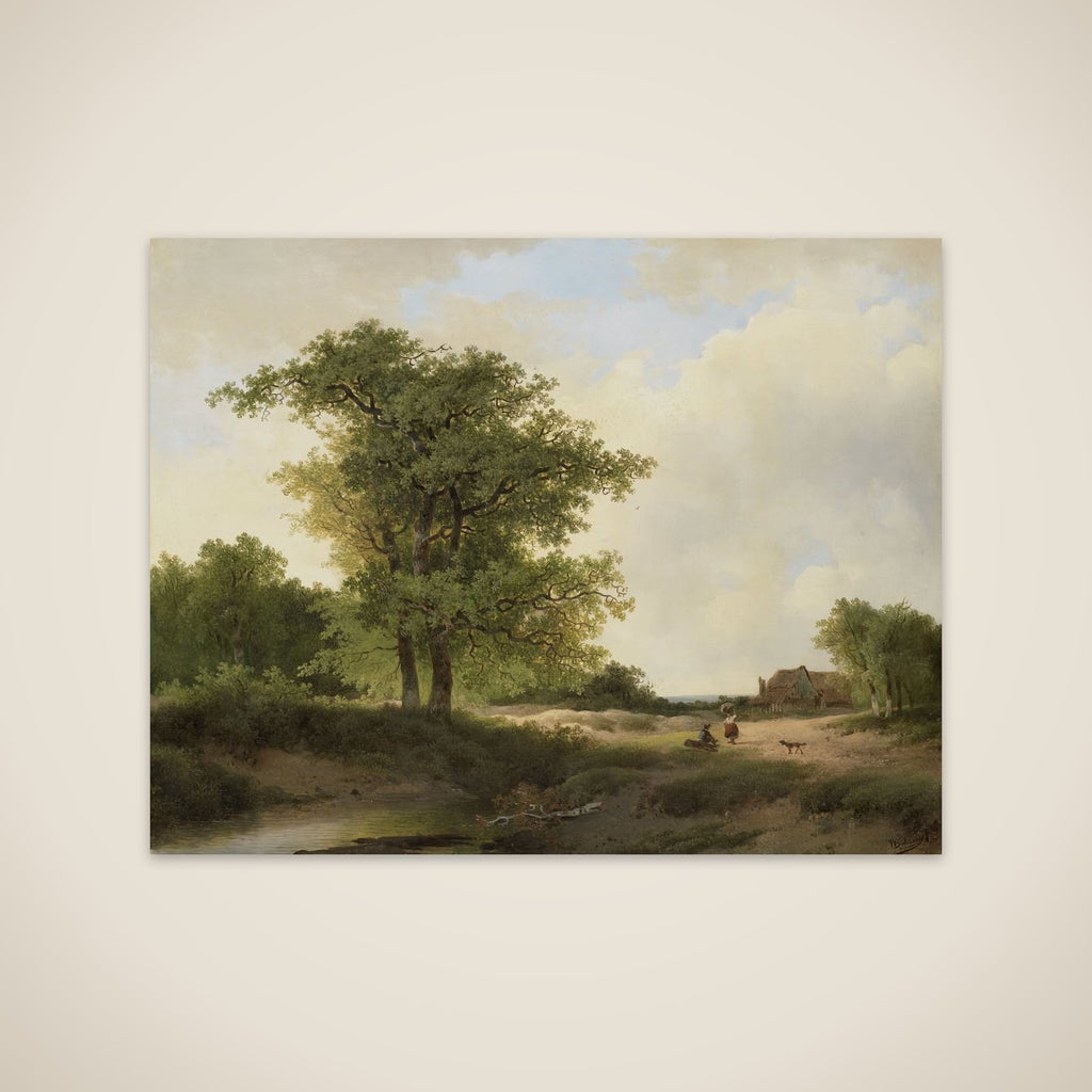 Landscape with Farmstead unframed print