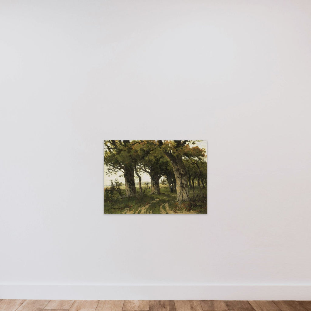 Avenue of Oaks in Late Summer unframed — shown to scale