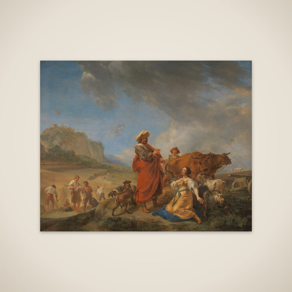 Ruth and Boas unframed print