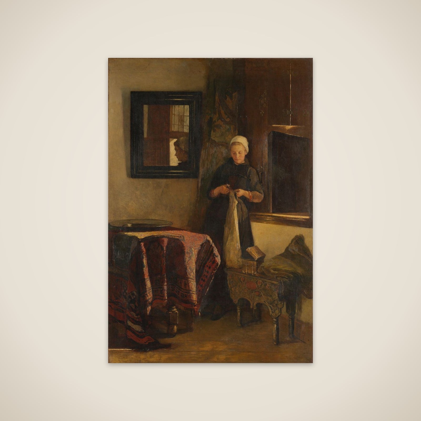 A Sunny Corner unframed print
