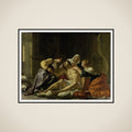 St Sebastian Nursed by Irene and her Helpers framed