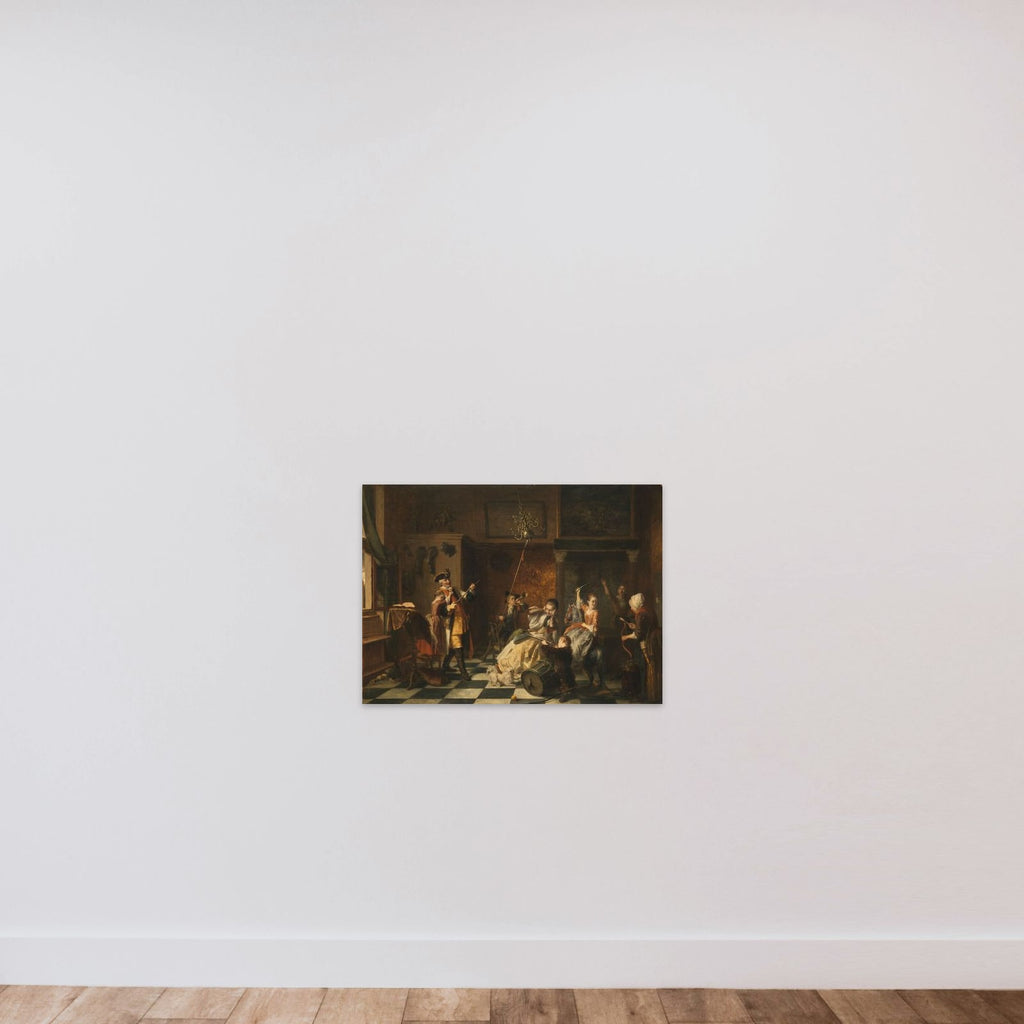 The Patricides, ‘Each According to Their Own Nature’ unframed — shown to scale