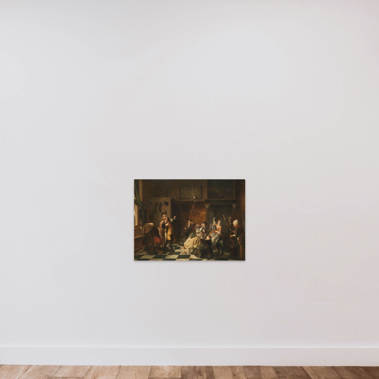 The Patricides, ‘Each According to Their Own Nature’ unframed — shown to scale