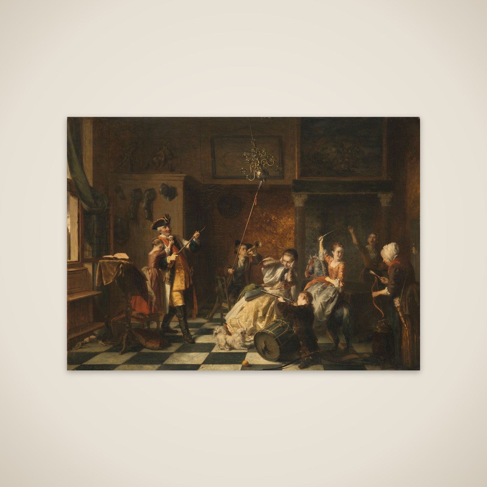 The Patricides, ‘Each According to Their Own Nature’ unframed print
