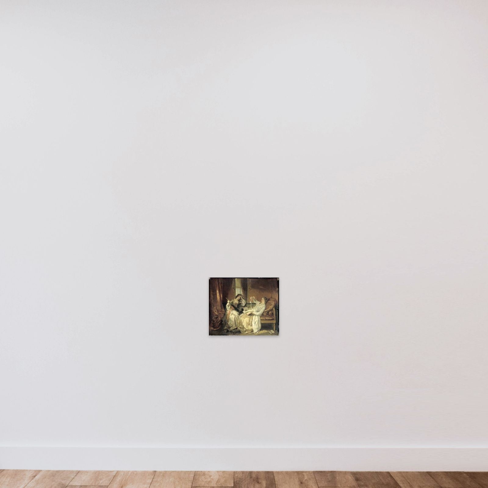 The Conversation unframed — shown to scale
