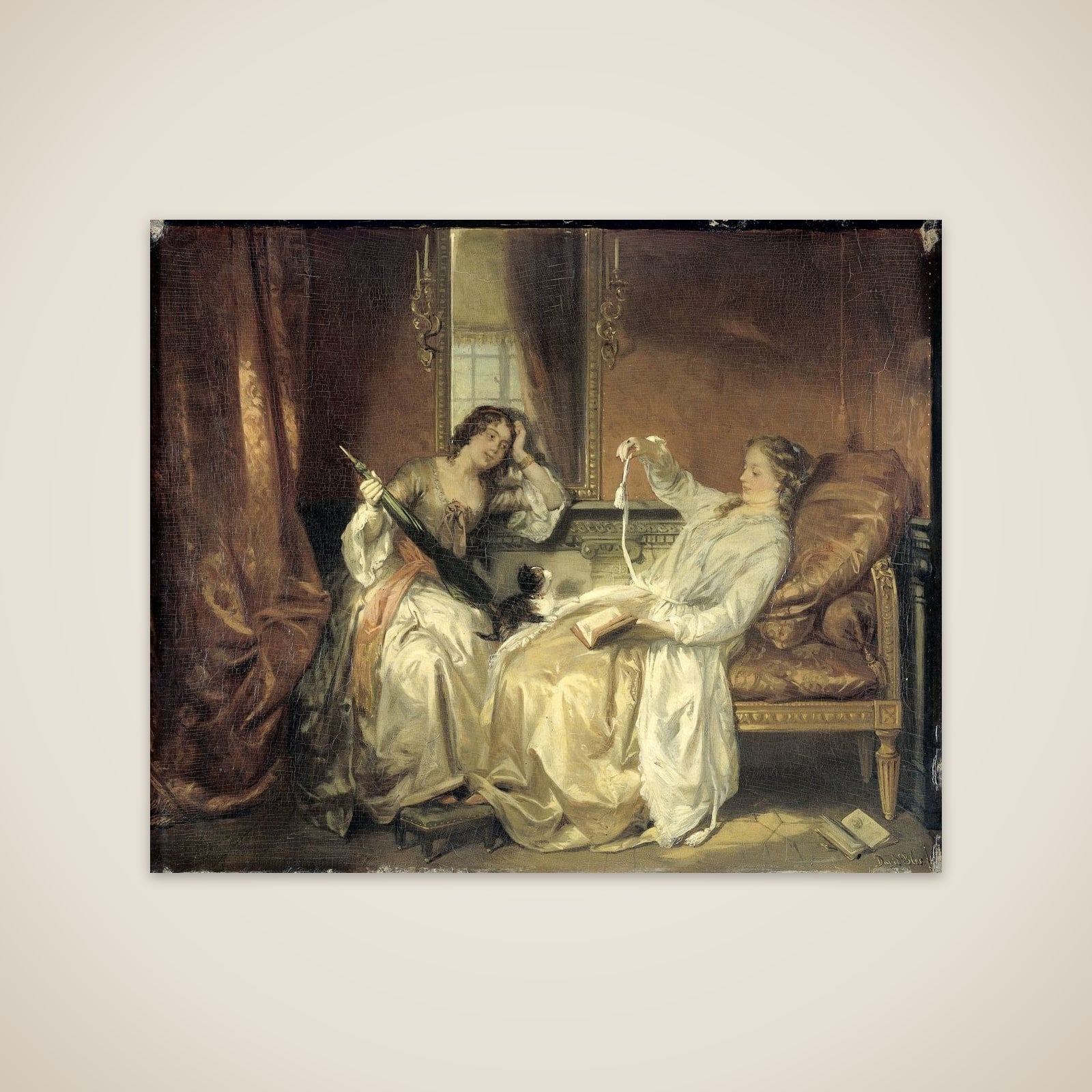 The Conversation unframed print