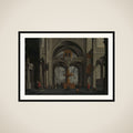 Church Interior framed