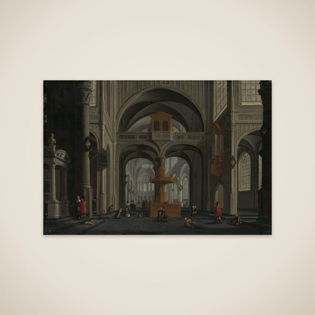 Church Interior unframed print