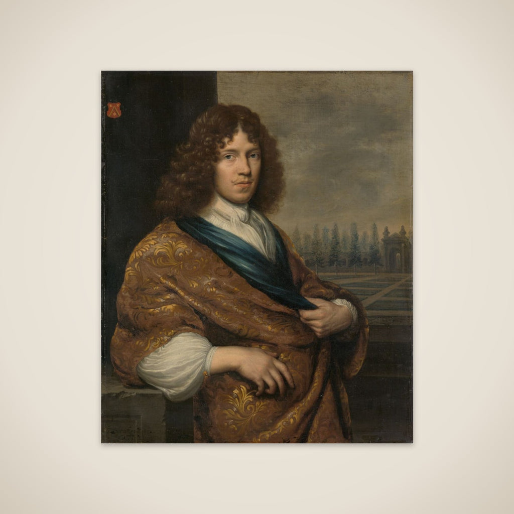 François Leidecker (1650-1718). Deputy of the Exchequer of Zeeland unframed print