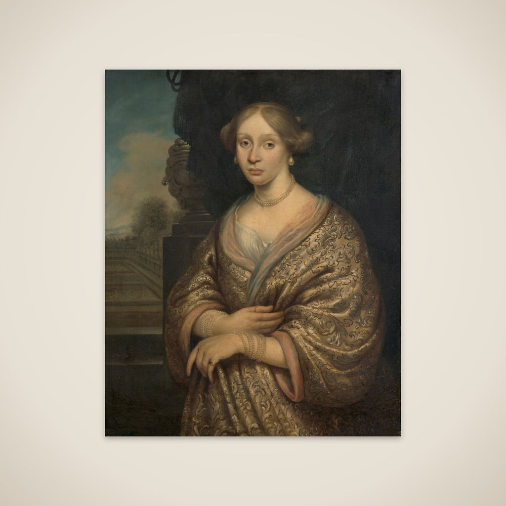 Maria van der Burght, François Leidecker's First Wife unframed print