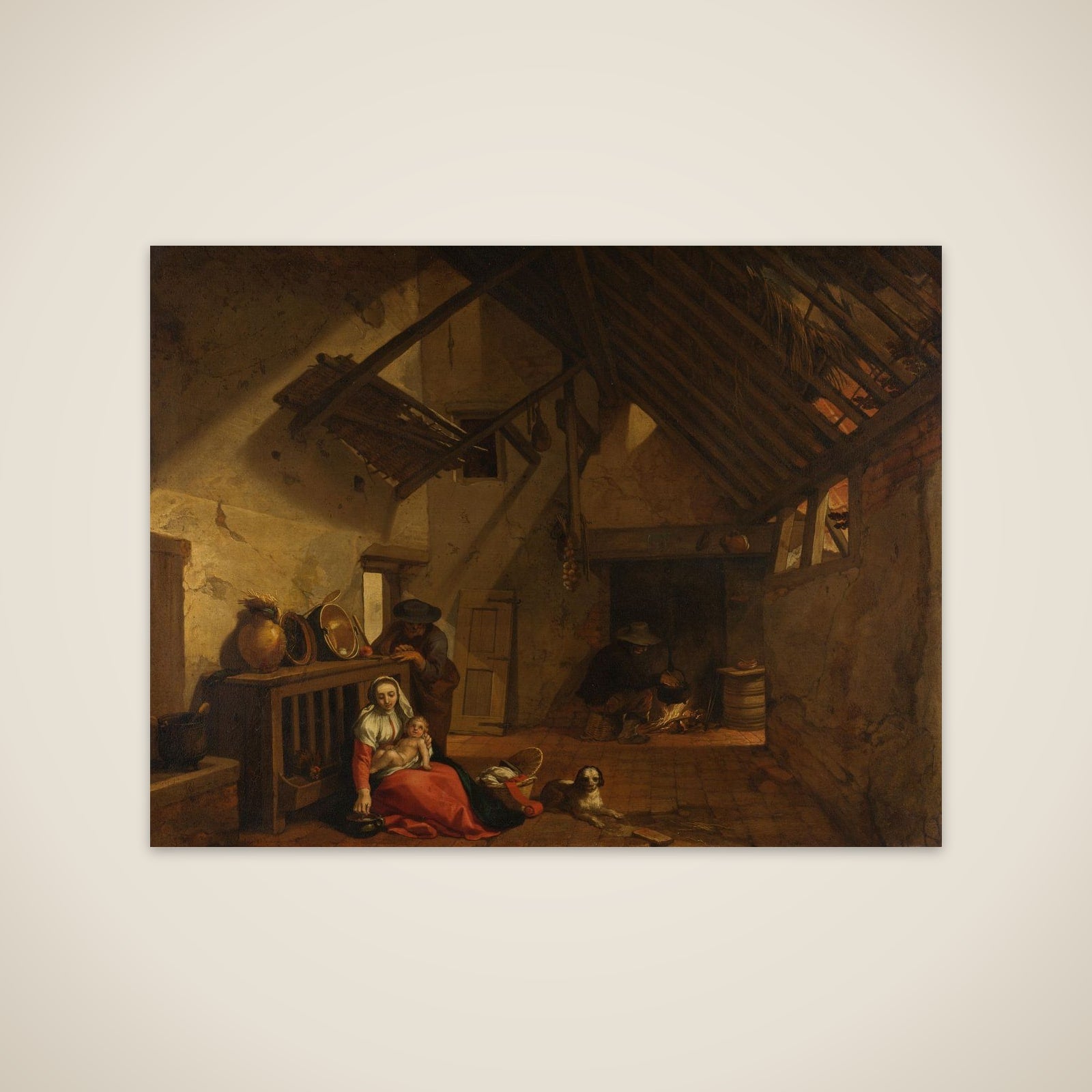 The Rest on the Flight into Egypt unframed print