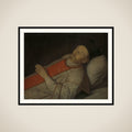 Portrait of Joannes Putkamer (1600-1671) on his Deathbed framed