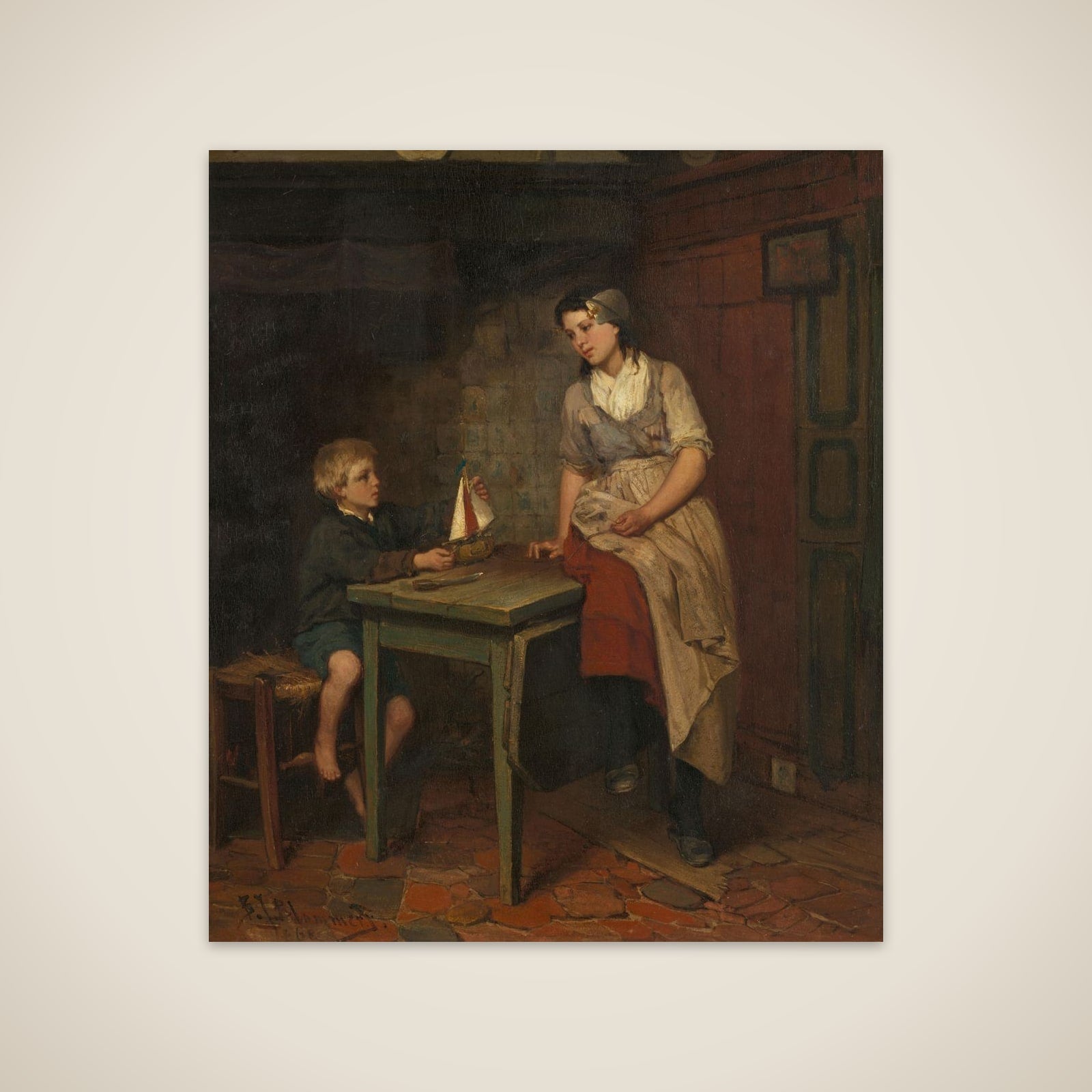 The Fisherman's Children unframed print
