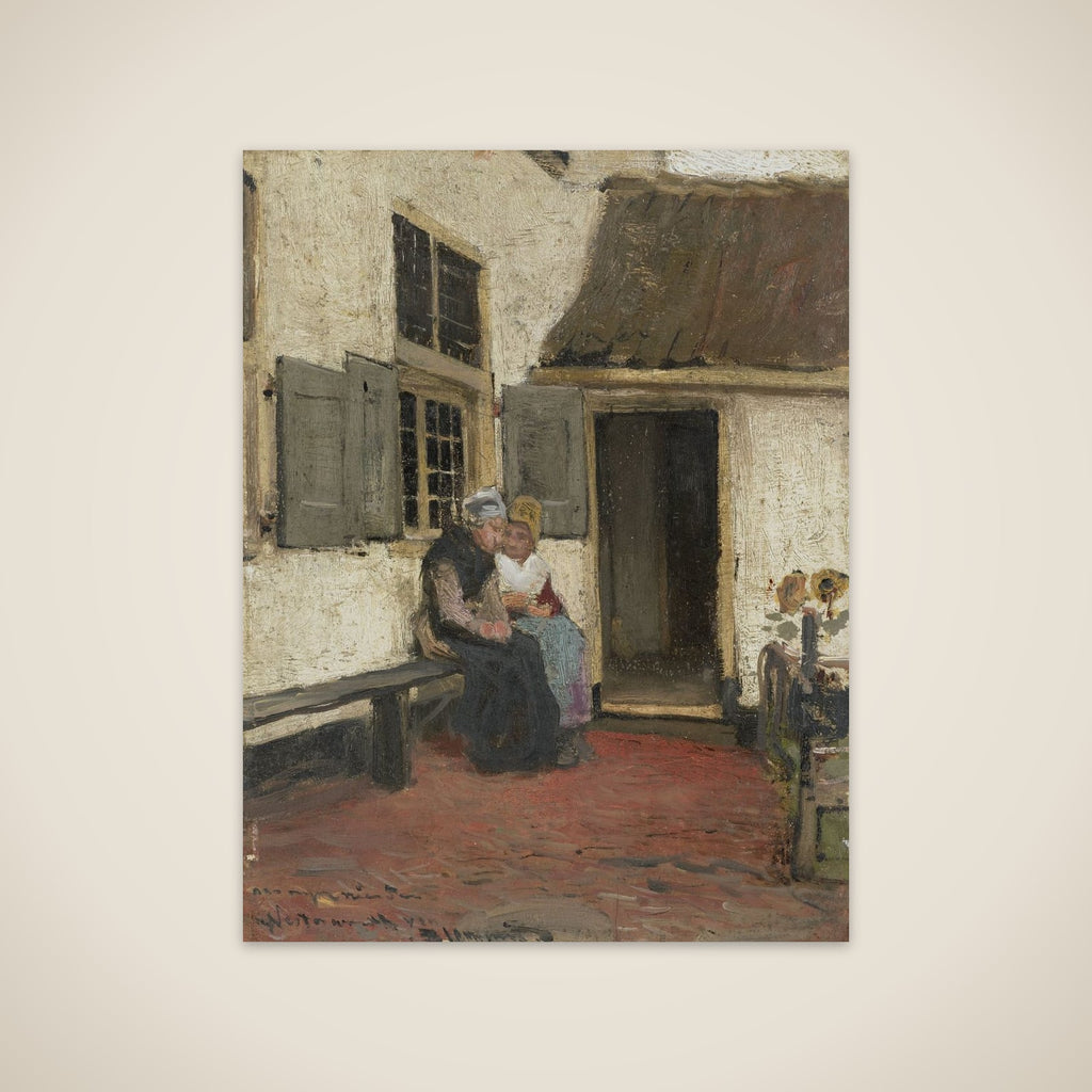 Neighborly Gossip unframed print