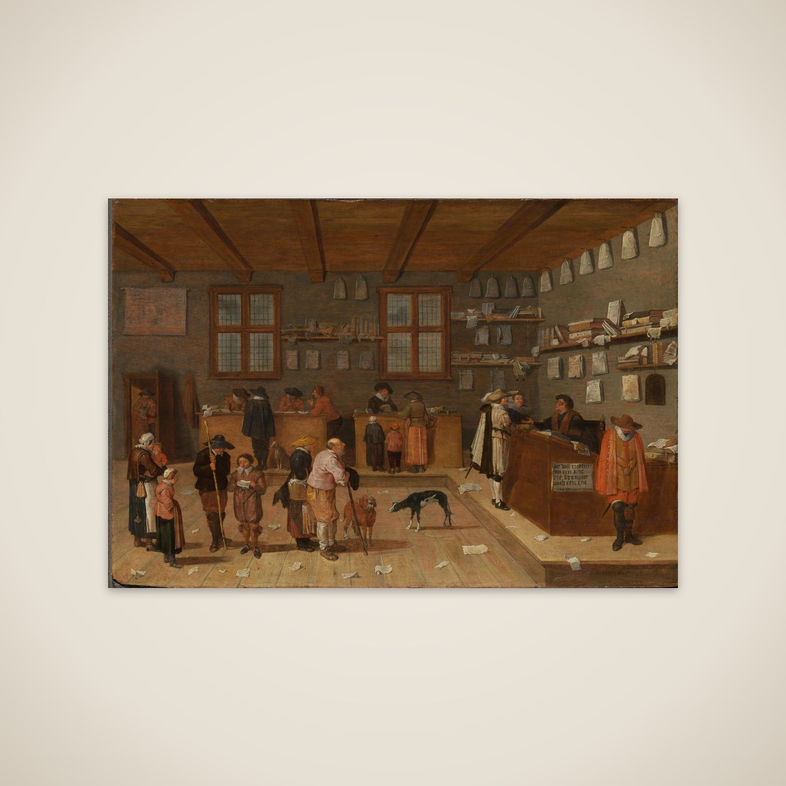 The Lawyer's Office unframed print